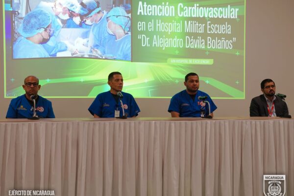 Ejército informa de las atenciones cardiovasculares en el Hospital Militar