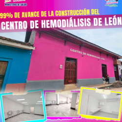 Casi listo el Centro de Hemodiálisis en León