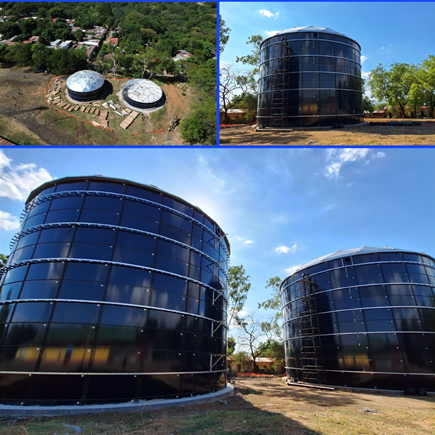 Nuevos tanques de almacenamiento de agua en León
