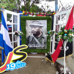 Chinandega honra al Cmdte Germán Pomares Ordóñez “El Danto”