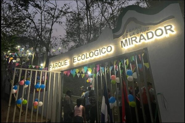 Inauguramos parque ecológico “Cerro de la cruz” en el Jícaro, Nueva Segovia