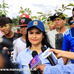 Jóvenes de las Academias Deportivas Realizan Jornada de Reforestación en Pista Larreynaga