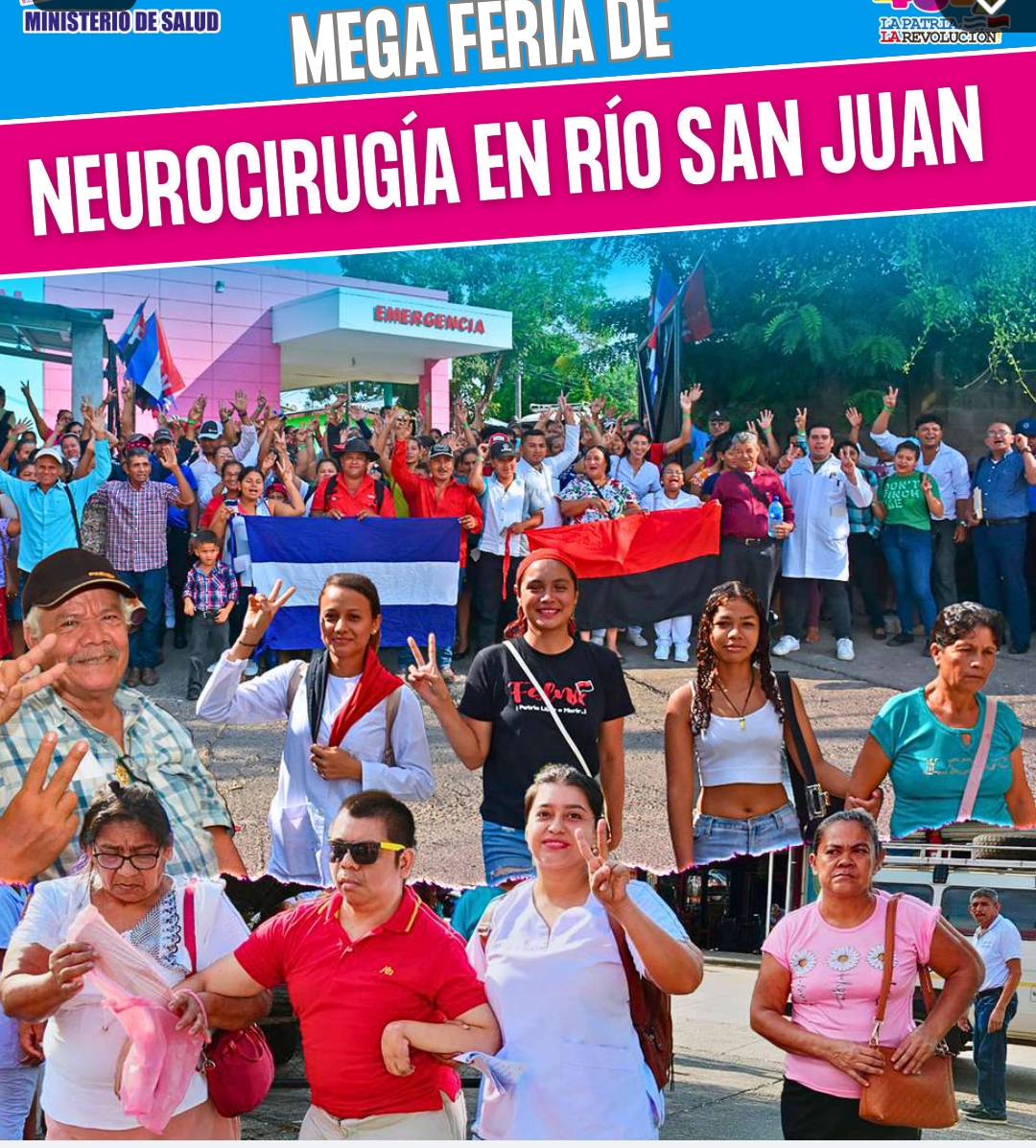 Dos días de Fiesta de Salud Especializada en San Carlos, Río San Juan