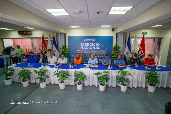 Nicaragua: 27 de junio se realiza el segundo Ejercicio Nacional Multiamenazas