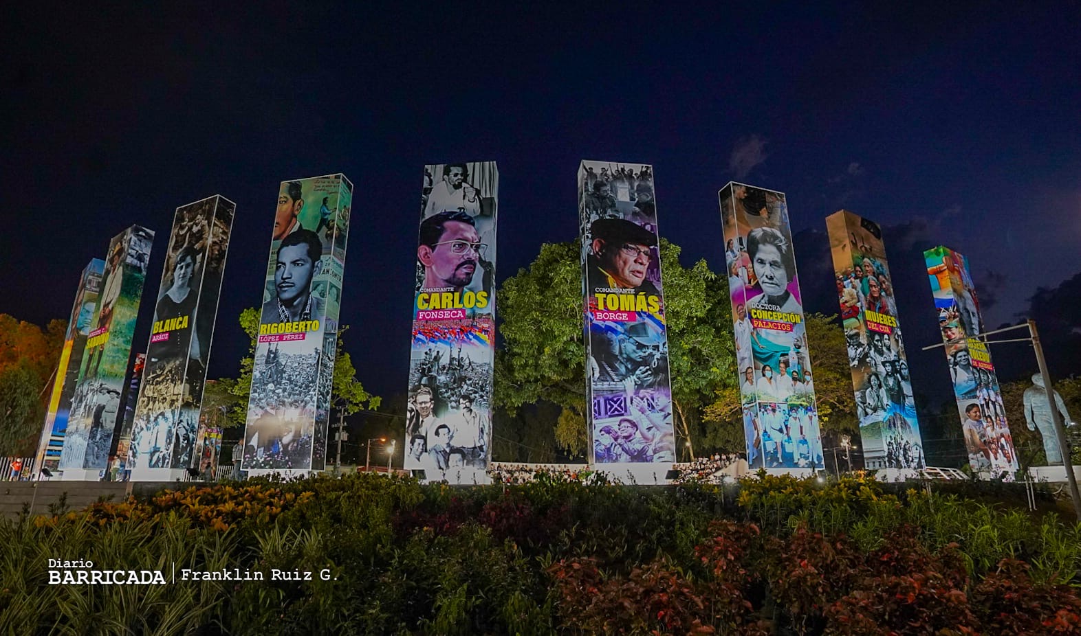 Inauguran Parque de los Héroes de la Dignidad Nacional en Managua