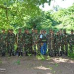Brigada de Infantería Mecanizada «General Augusto C. Sandino» Realiza Jornada de Reforestación en Managua