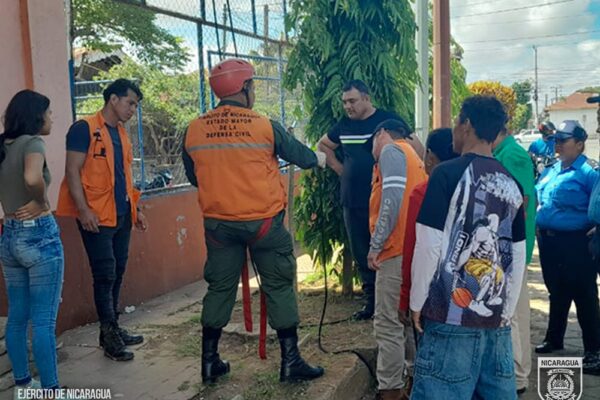 Ejercito de Nicaragua capacita para fortalecer capacidades locales e institucionales