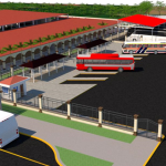Construcción del mercado y terminal de buses «Félix Pedro Carillo», en Sutiaba
