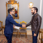 Nicaragua hace entrega de cartas credenciales en el Salvador