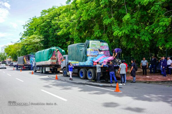 Inicia distribución de suministros para la temporada de lluvia en Nicaragua