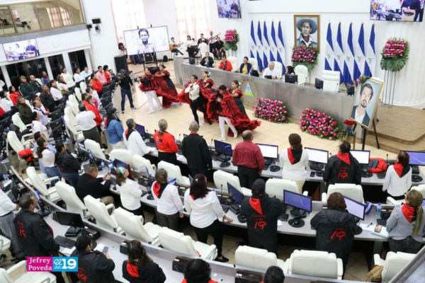 Asamblea Nacional celebró el Natalicio del Comandante Carlos Fonseca Amador