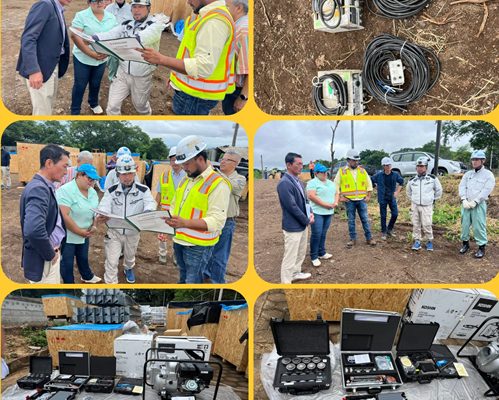 ENACAL recibe equipamiento especializado para reducir perdida de agua en las redes