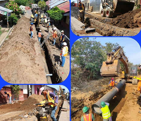 Avanza Proyecto de Modernización del Sistema de Agua en la Ciudad de León