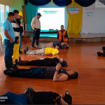 Ejército de Nicaragua realiza capacitaciones de prevención y mitigación de desastres Naturales con autoridades Departamentales.