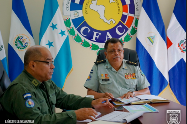 Ejército de Nicaragua Coordina Reunión para conferencia de las fuerzas armadas Centroamericanas (CFAC)
