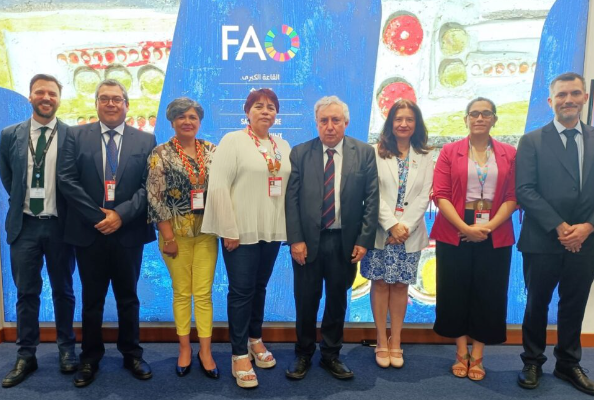 Presidenta de la CONAPACH y la ULAPA participa en Cumbre Mundial de Pesca y en el COFI en Roma