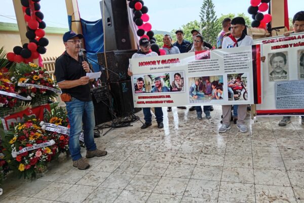 Matagalpa rinde homenaje a hermanos caídos en Zompopera 