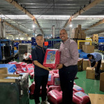 Misión Diplomática de Nicaragua en China visita instalaciones de la empresa Zehao New Material Technology