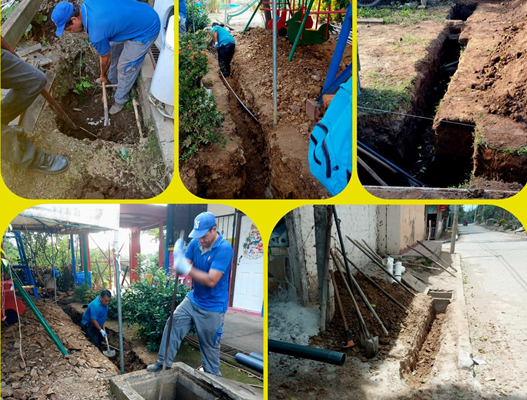 ENACAL avanza con el acceso al saneamiento de agua residuales en Tola