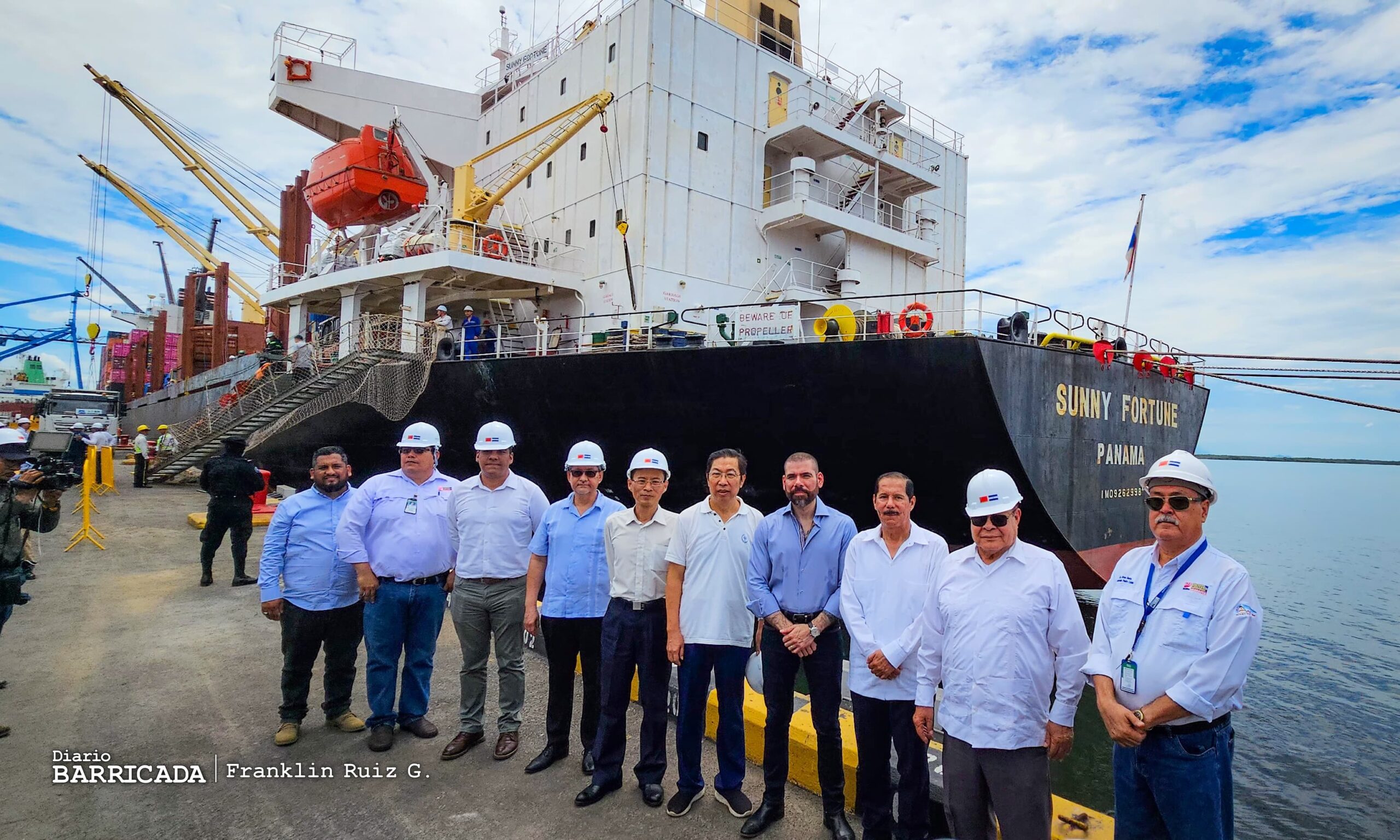 Oficialmente inaugurada  la Ruta Marítima Comercial entre Nicaragua y China