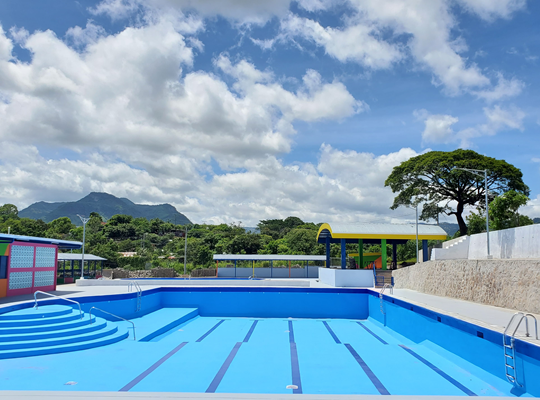 Avanza construcción de parque acuático  en Matagalpa