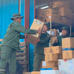 Ejército de Nicaragua realiza descargue de insumos médicos en la bodega del Hospital “Carlos Centeno” Siuna