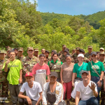 Ejército de Nicaragua participa en jornada de reforestación en la reserva de la laguna de Nejapa