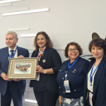 Compañera Reyna Rueda, participa el VI Foro Municipal Internacional de los Países miembros de los BRICS en Moscú