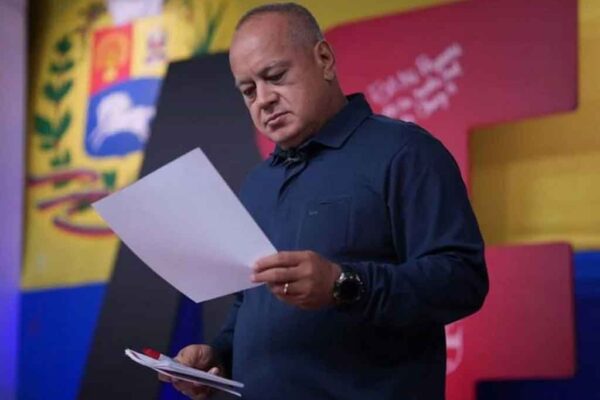 Diosdado Cabello alertó de nuevos planes violentos en Venezuela