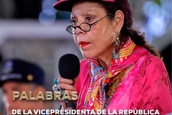 Declaraciones de la Vicepresidenta Rosario Murillo – 28 de agosto