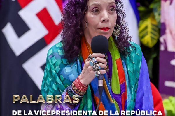 Declaraciones de la Vicepresidenta Rosario Murillo – 29 agosto 2024