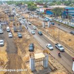 Avanza la Construcción de la Pista Héroes y Mártires de la Insurrección en Managua
