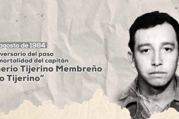 40 Aniversario del paso a la inmortalidad del Capitán Reynerio Antonio Tijerino Membreño