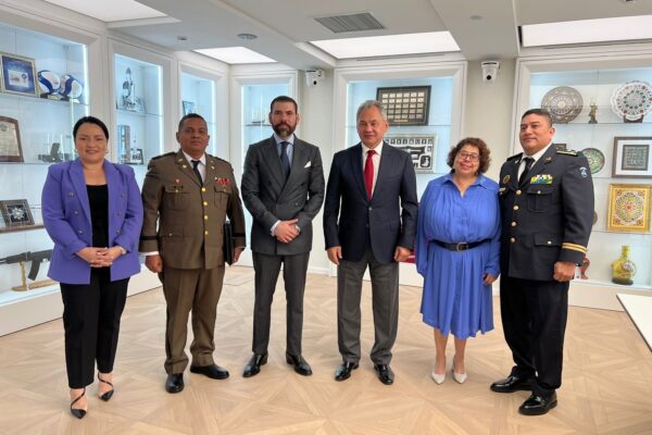 Delegación Nicaragüense, se reúne con el Secretario del Consejo de Seguridad de la Federación de Rusia