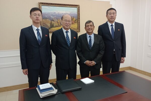 Delegación Nicaragüense, participa en importante encuentro con cancillería de República Popular Democrática de Corea