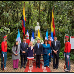 Delegación nicaragüense, Celebra Aniversario de la nuestra Independencia en Colombia