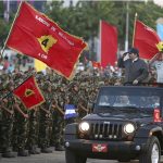 Celebración del 45 aniversario del Ejército de Nicaragua con desfile monumental