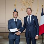 Presentación de Cartas Credenciales del Embajador de Nicaragua ante el Presidente de Francia, Emmanuel Macron