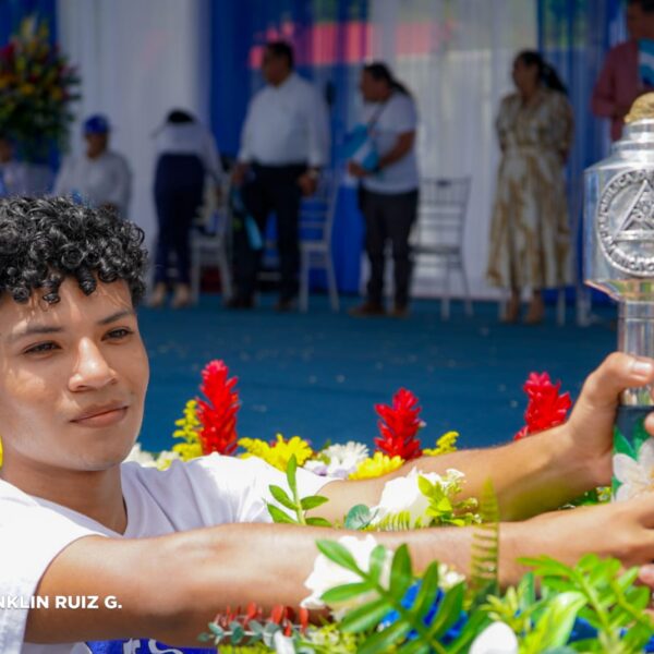 Foto de (+Fotos) Antorcha de la Unión Centroamericana en Nicaragua