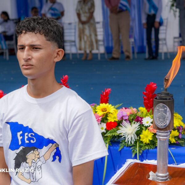 Foto de (+Fotos) Antorcha de la Unión Centroamericana en Nicaragua