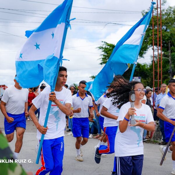 Foto de (+Fotos) Antorcha de la Unión Centroamericana en Nicaragua