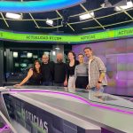 El Compañero Daniel Edmundo Ortega Murillo Visita a los Hermanos de RT en Español