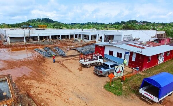 Gobierno de Nicaragua Avanza en la Construcción del Hospital de Nueva Guinea