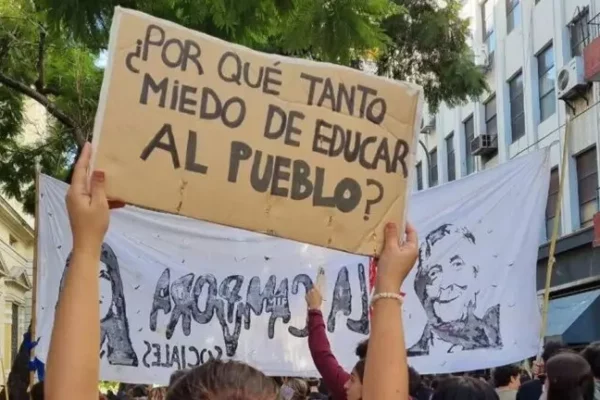 Comunidad universitaria argentina peleará en las calles el presupuesto vetado por Milei