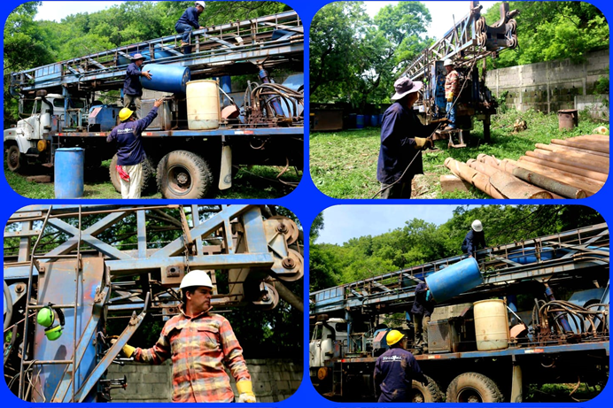 ENACAL Inauguran nuevo pozo de agua en Carretera Sur