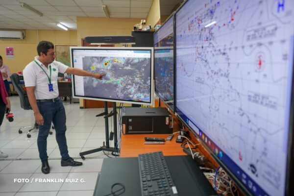 Lluvias persistirán en territorio nicaragüense