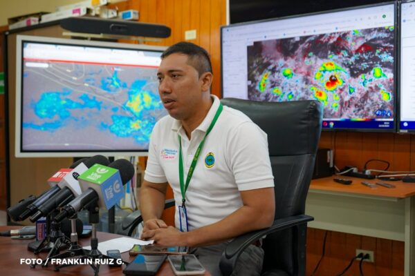 INETER: Ondas tropicales traerán lluvias y vientos moderados