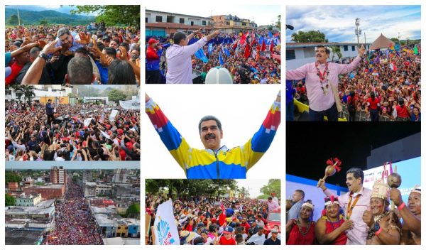 Presidente de Venezuela rememora tres meses de su triunfo electoral