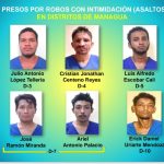 Éxito en Seguridad Ciudadana: 18 arrestos por delitos de alta peligrosidad en Nicaragua