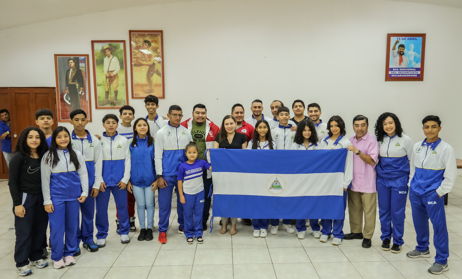Nicaragua rumbo a torneos internacionales de karate en México y Costa Rica